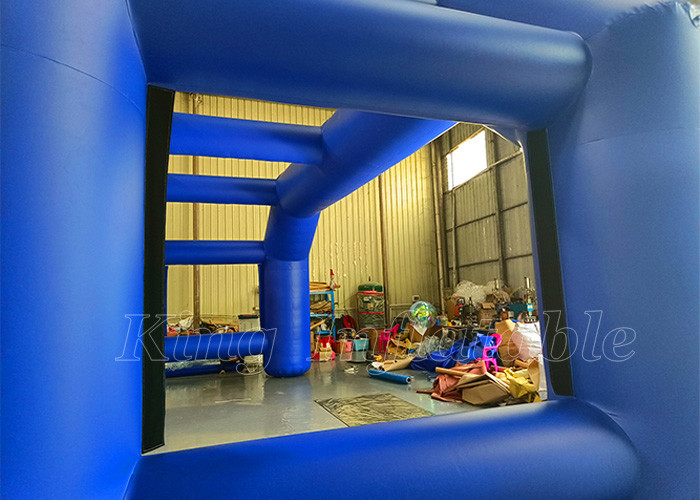 Inflatable Arches Blue PVC Outdoor Blow Up Advertising Arhway