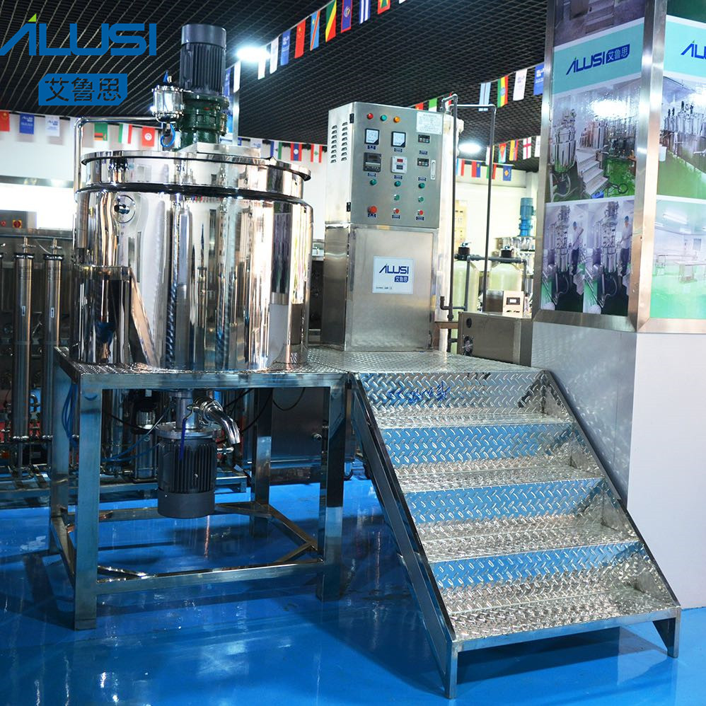 1000L Vacuum Emulsifying Homogenizer Mixer for Shampoo Cream Lotion Ointment Manufacturing