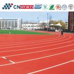 13mm Iaaf Approved EPDM Rubber Granule Self Knot Mixed Type PU Runway Flooring