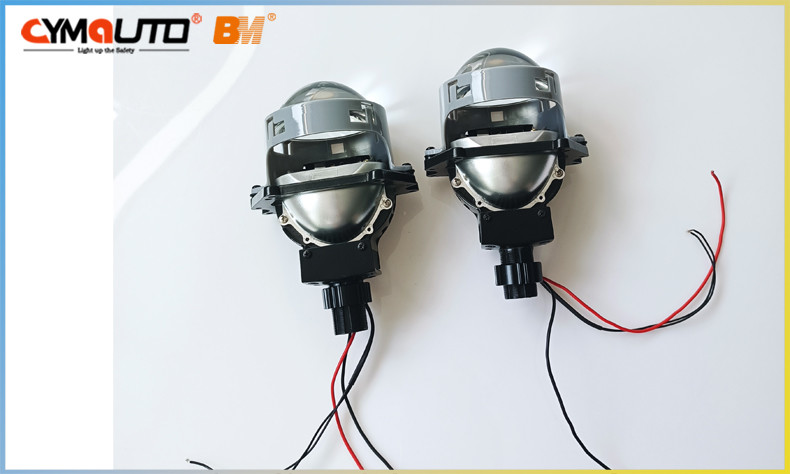66W Car Projector Lens Custom Bi Xenon Projector 3 Inch Bright 2020lux