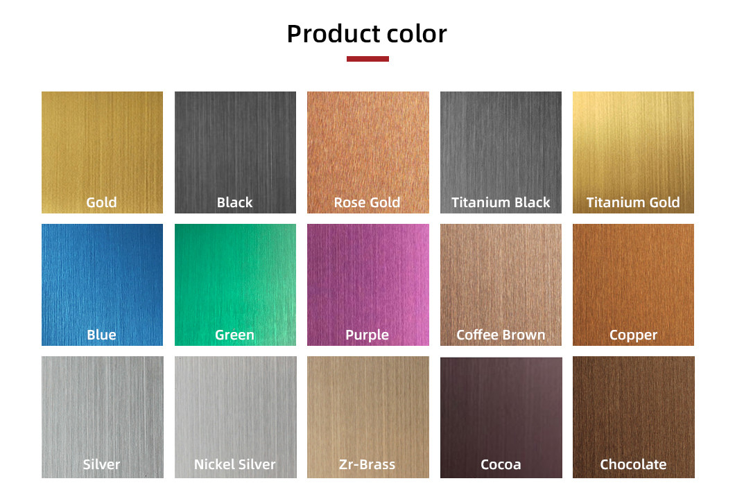 304 316 Scratch Resistant Decorative Stainless Steel Plate For Kitchen Kitchenware Equipment