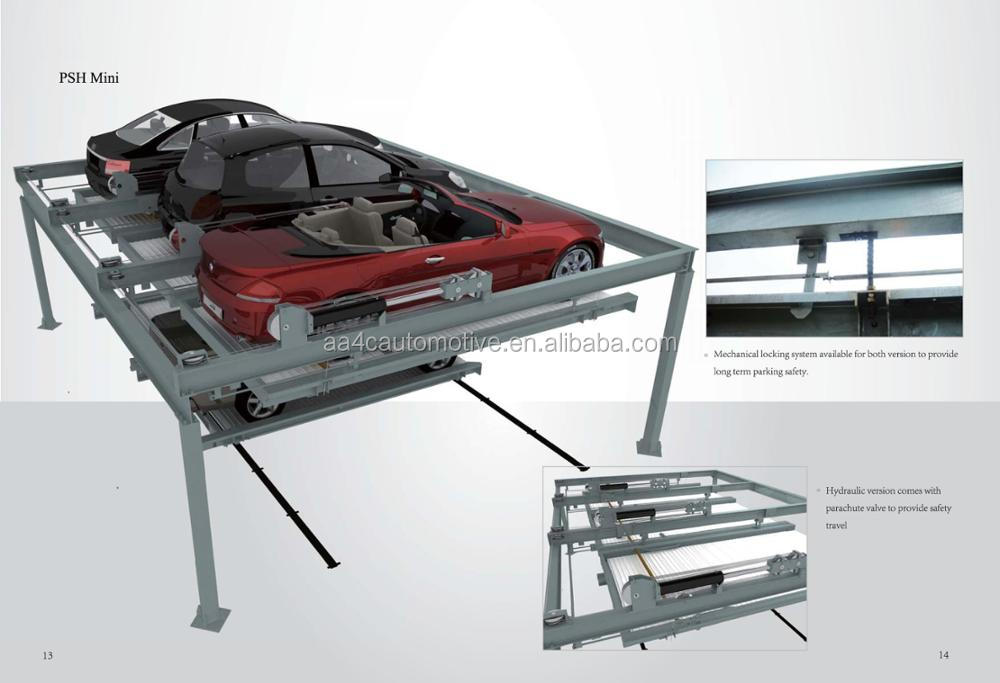 AA4C 2 post parking lift (middle post shared version) 3.0T 1.8M lifting height