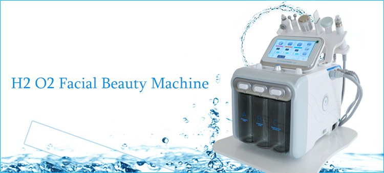 Professional Hydrogen Oxygen Machine , Water Oxygen Facial Cleaning Machine