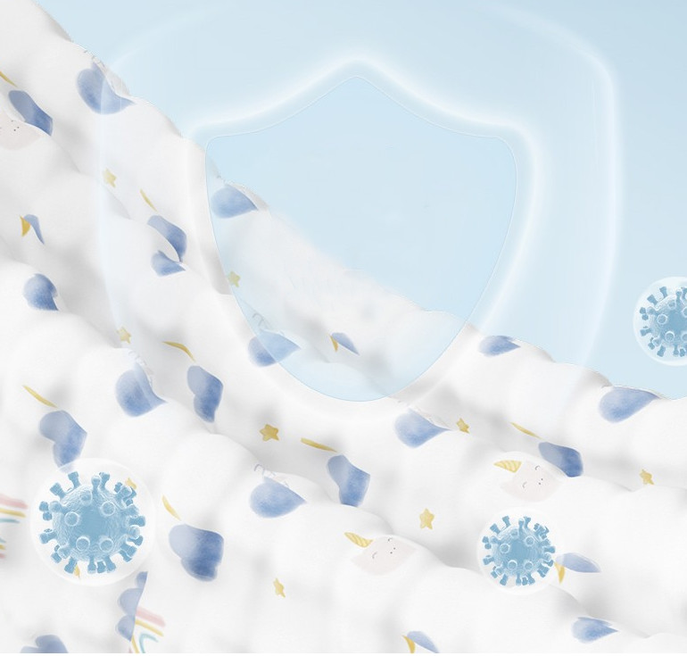 Leisure Summer Crepe 4 Layer Gauze Fabric