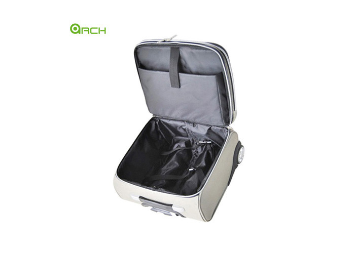 600D Polyester Trolley Travel Carry On Luggage With Skate Wheels