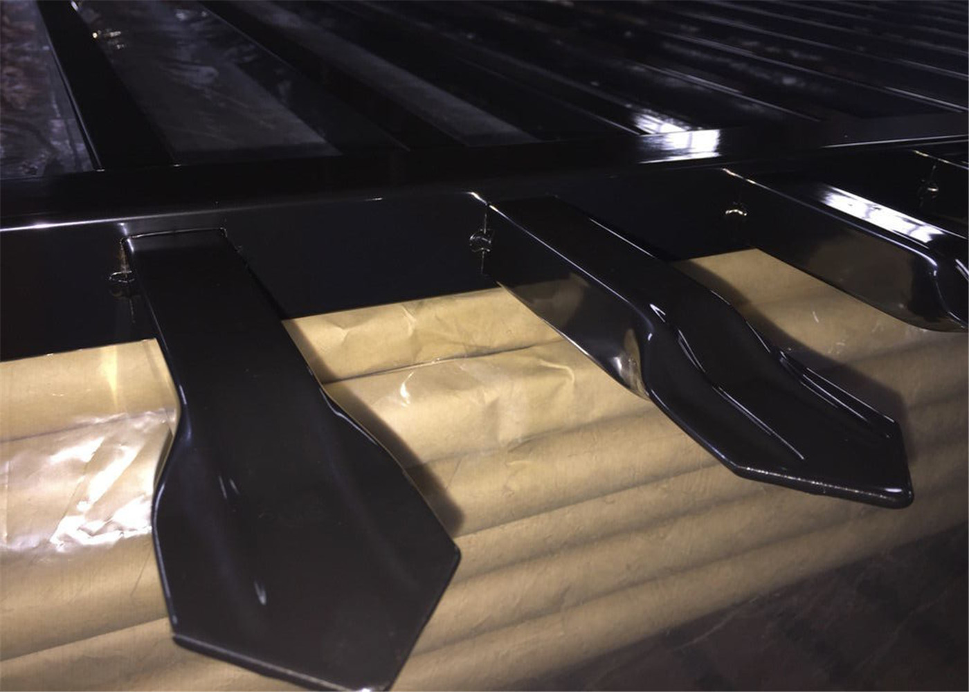 Self -Clean Stain Black Powder Coated Garrison Security Fencing