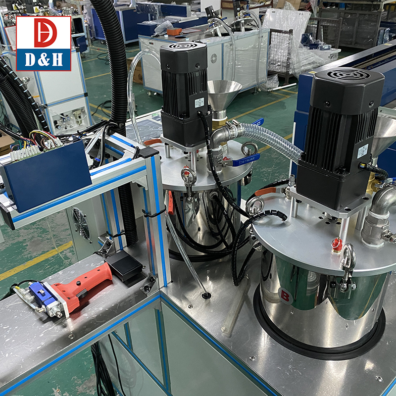 Advanced Speed 0.5-12g 2K Silicone Epoxies PU AB Resin Mixing Machine for Onsite Service