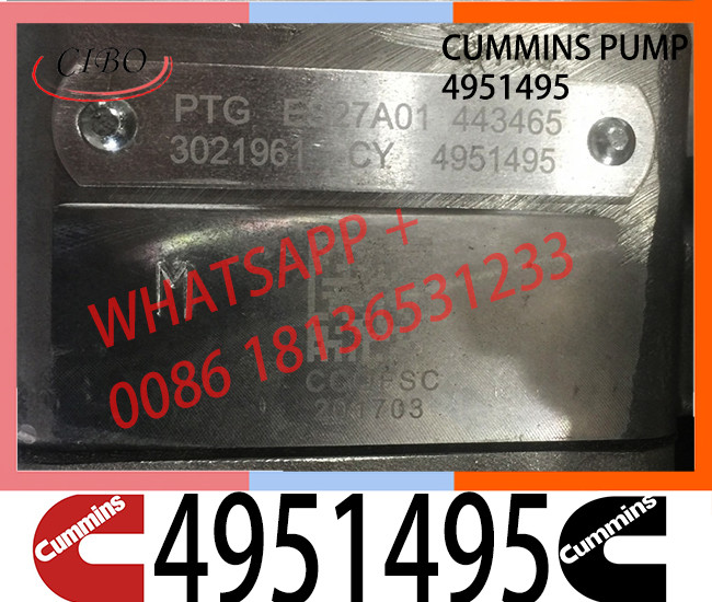 K38 KTA38 K38-G5 K50 KTA50 Fuel Injection Pump 3419492 4951495 3075537BC83 3408324 3085218 3080809 4999468