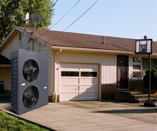 -30℃ Inverter EVI Heat Pump System Energy Class A++ 12 Kw Heat Pump