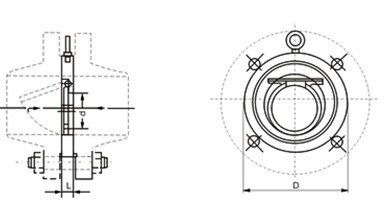 Swing Type Non Return Check Valve Stainless Steel Made With Single Plate