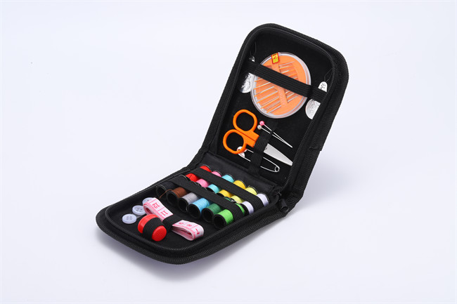 custom black sewing kit with Oxford Bag cute Sewing Accessories Supplies Tools