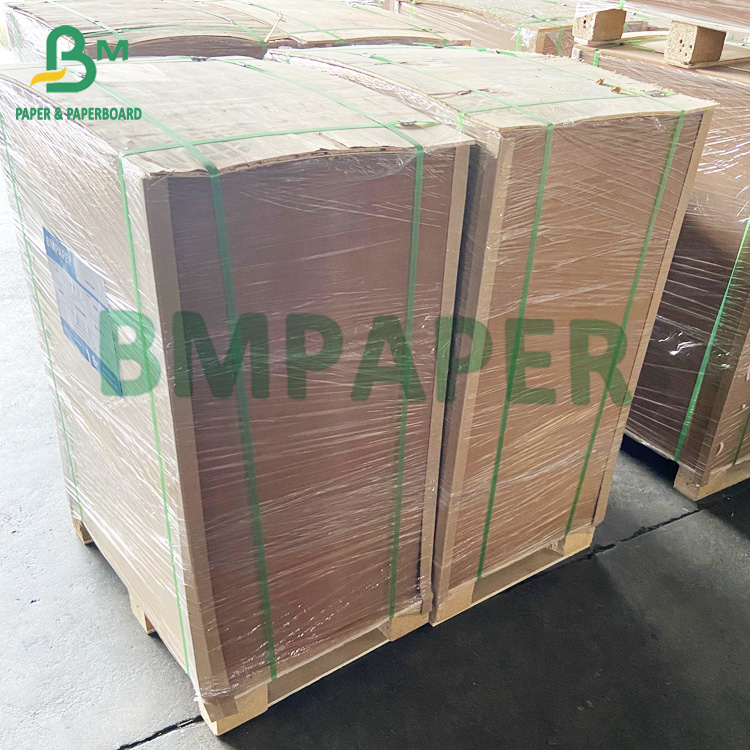 FDA Degradable Natural Brown Kraft Cup Stock Soup Bowl Paper 250gsm
