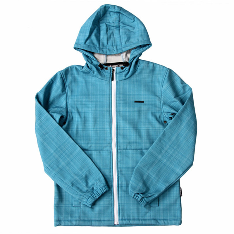 Junior Boy'S Outdoor Softshell Jacket With Zipper Closure