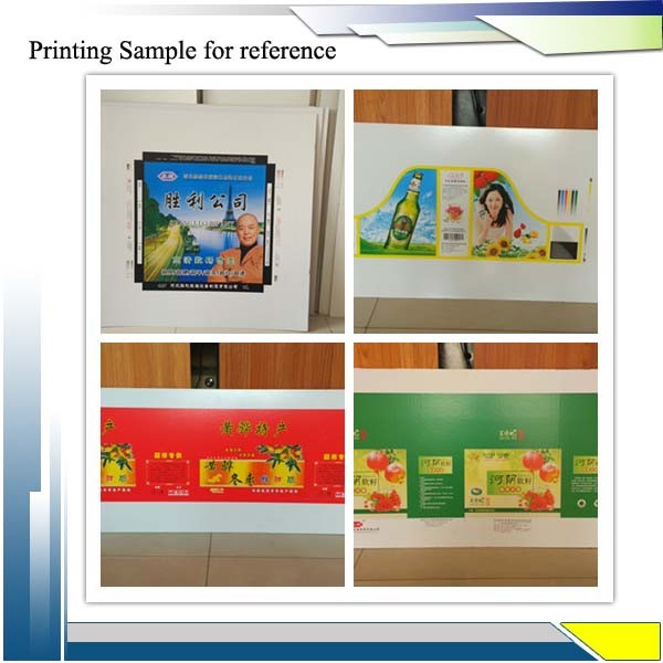 Electric Small Carton Box Making Machine , 4-6 Colors Paper Box Printing Machine