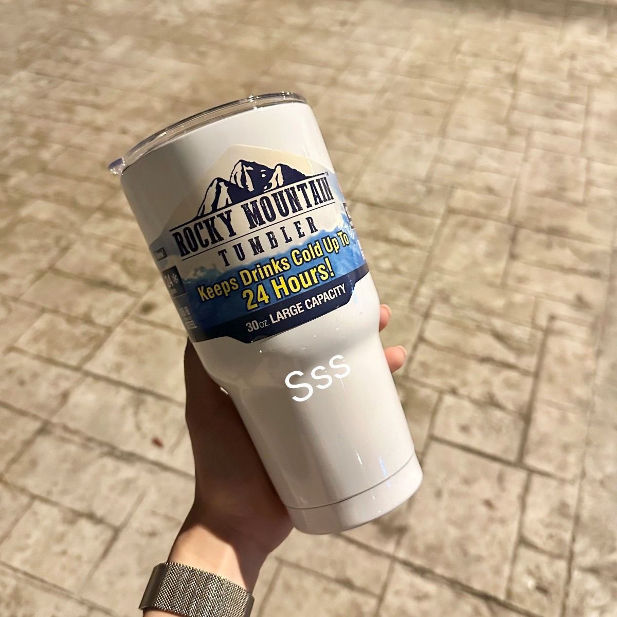 30oz Stainless Steel Tumbler Double Wall Vacuum Insulated Cup With Easy Open Lid Food Grade 30 Oz Coffee Tumbler For Hot Cold Drinks Durable Insulated