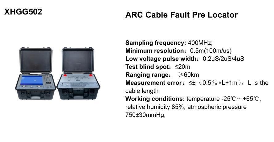 Xzh Test Multiple Pulse Arc Underground Cable Fault Locator Tdr Cable Fault Pre Locator