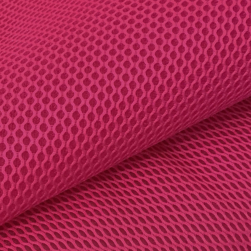 Knitted Breathable Spacer Mesh Fabric 100% Polyester Air Mesh Fabric 3mm