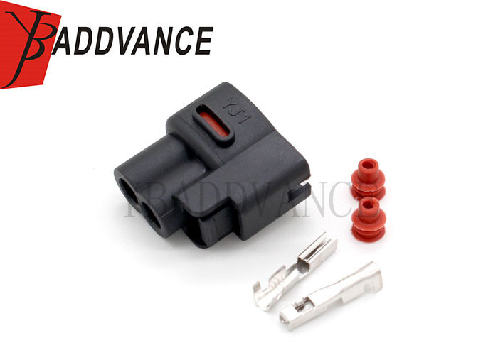 2 Pole Female Fuel Injector Connectors For Toyota With Terminals MG640605