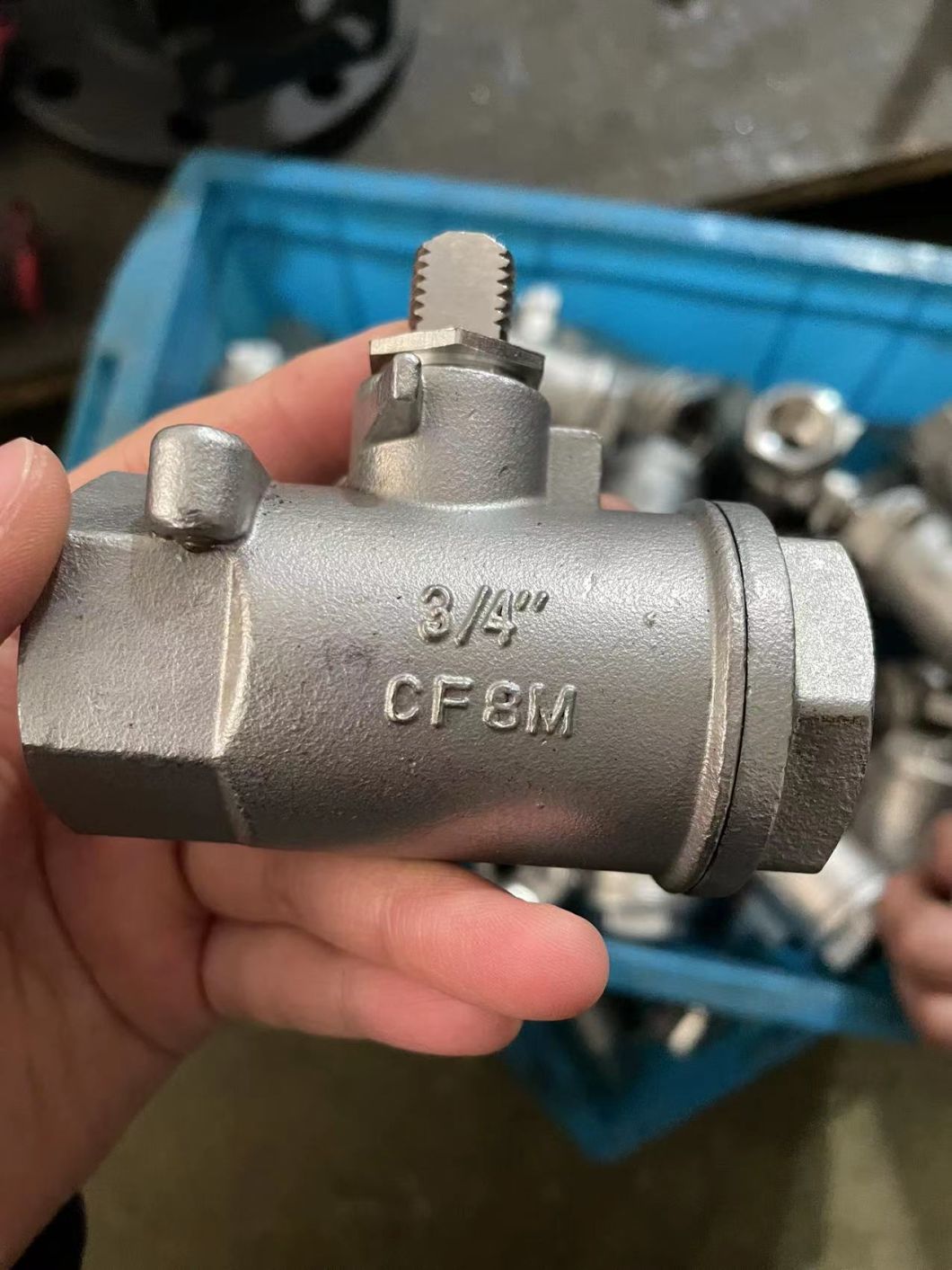 Handle Type Spring Return Stainless Steel Ball Valve