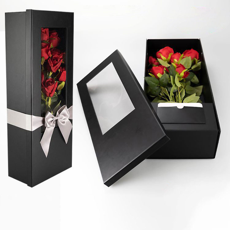 Logo Design Brown Craft Paper Box Packaging Sliding Drawer Box