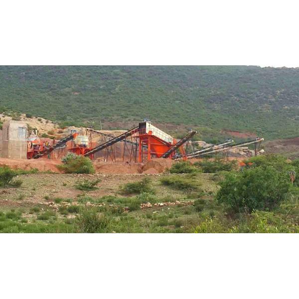 Mobile Impact Crusher Plant Line 130 Tph-500tph Capacity ISO CE Certification