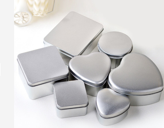 Moisture Proof Rectangular Candy Tins 0.25mm Airtight Tin Container