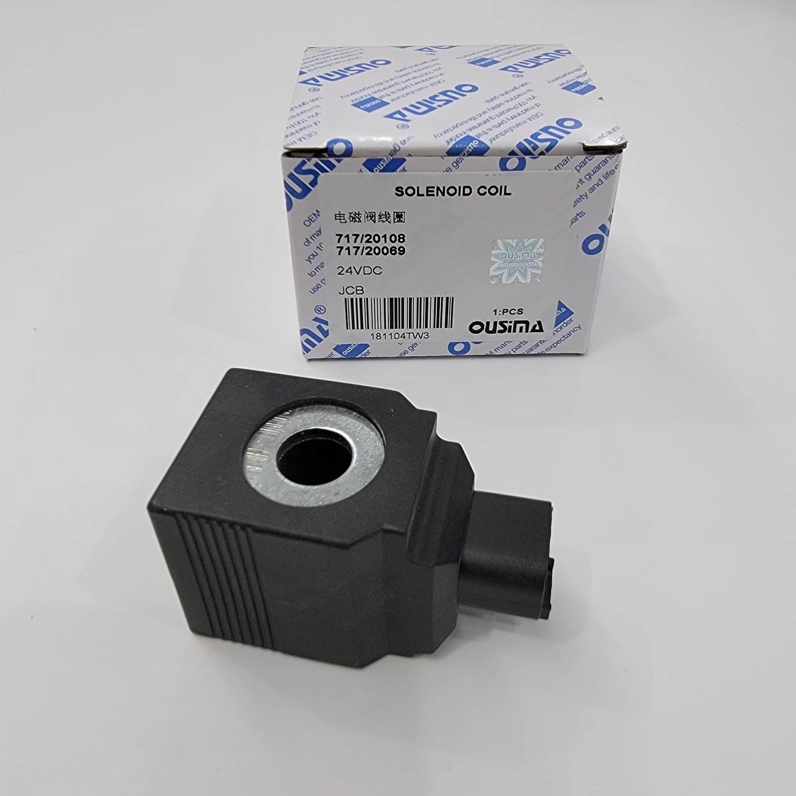 717/20108 717/20069 Solenoid Valve Coil JCB JS160 JS175 JS330 JS240