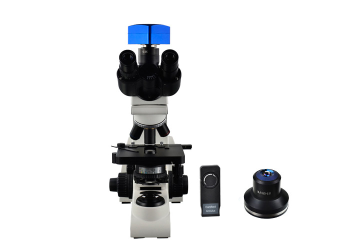 Trinocular Dark Field Light Microscope 600x Magnification Dark Ground Microscopy