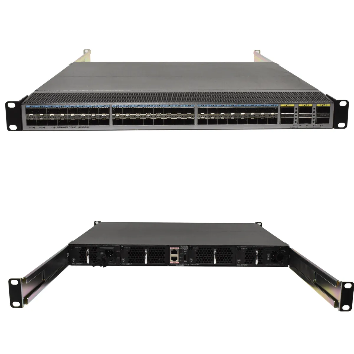 CE6851-48S6Q-HI 48-Port Optical Switch 48*10G and 6*40G SFP Ports for Full-Duplex Half-Duplex Communication in CE6800 Series