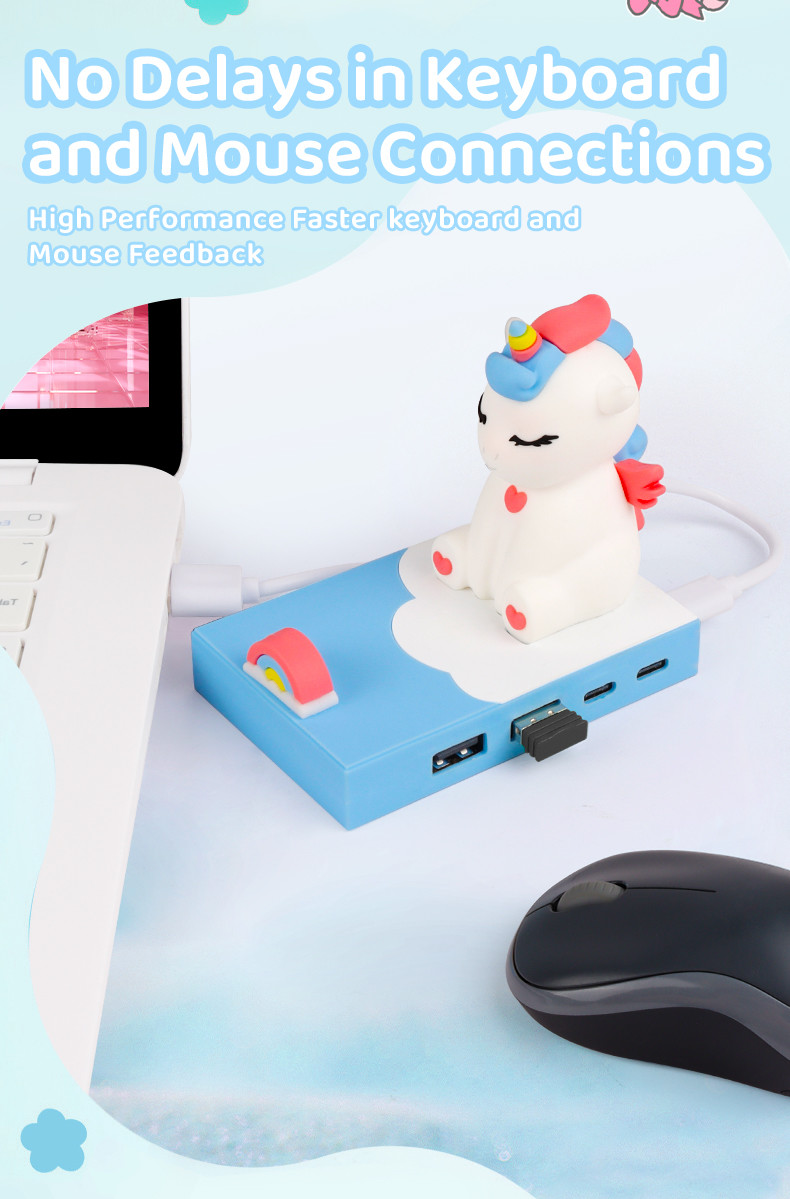 EasyCarry Multi Port Type C Station Usb C Hub Smart Adapter
