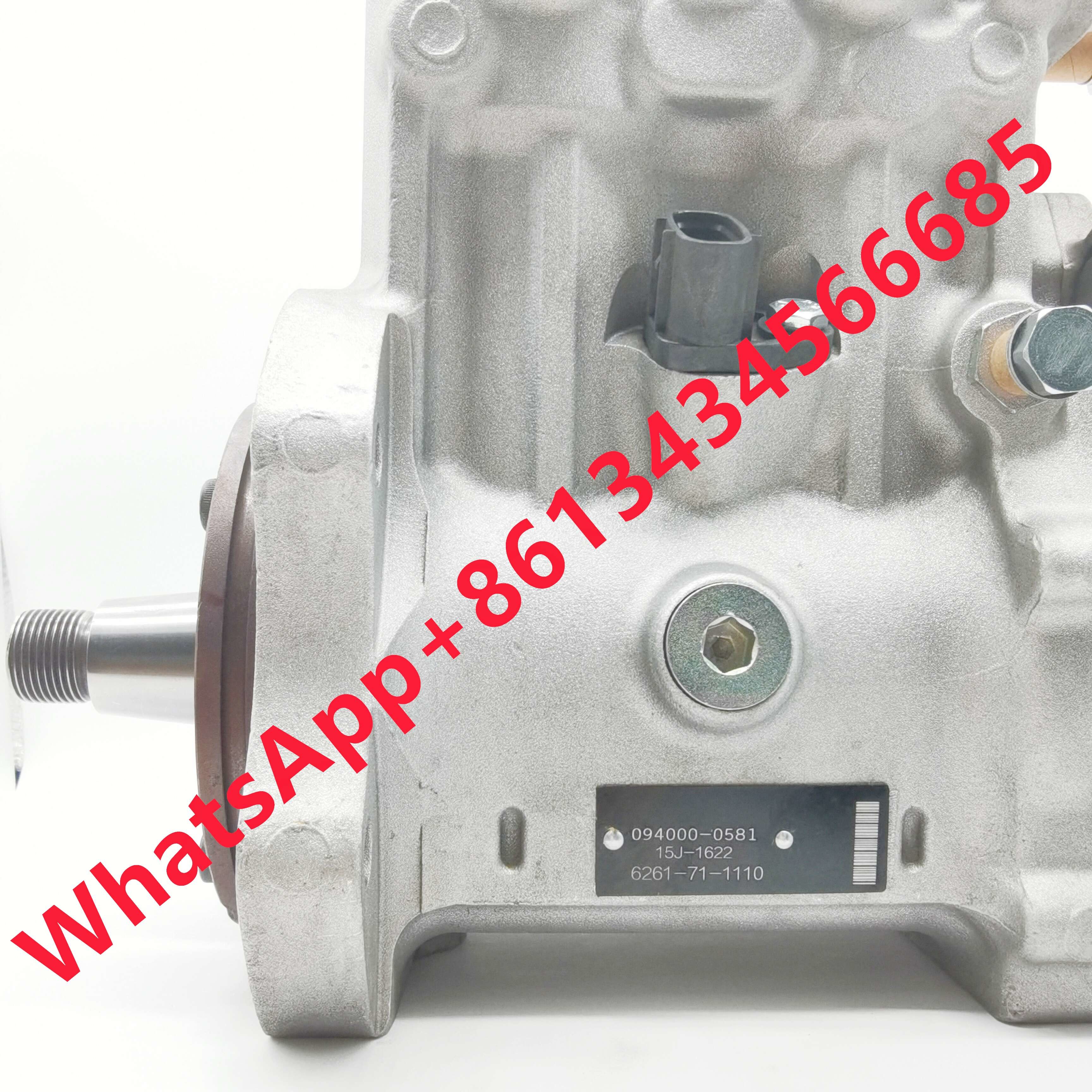 094000-0581 Diesel Fuel Injection Pump Assy For KOMATSU SAA6D140E-5A 6261-71-1110