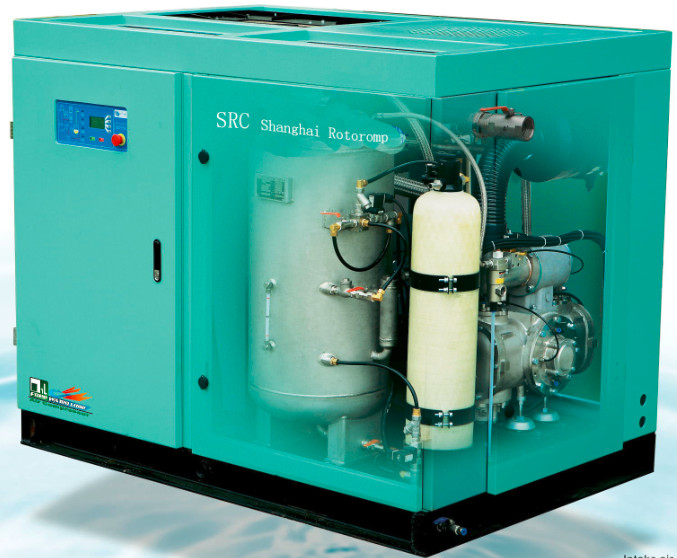 2.5m3/Min Mechanical Mining 27L oil free Screw Air Compressor