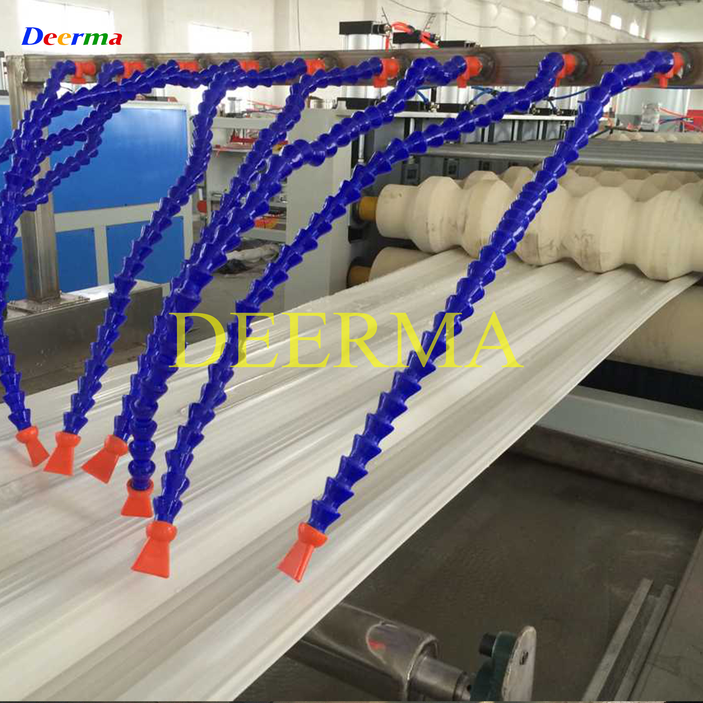 Customized Plastic Roof Tile Machine 350kg/h - 400kg/h Roofing Sheet Making Machine