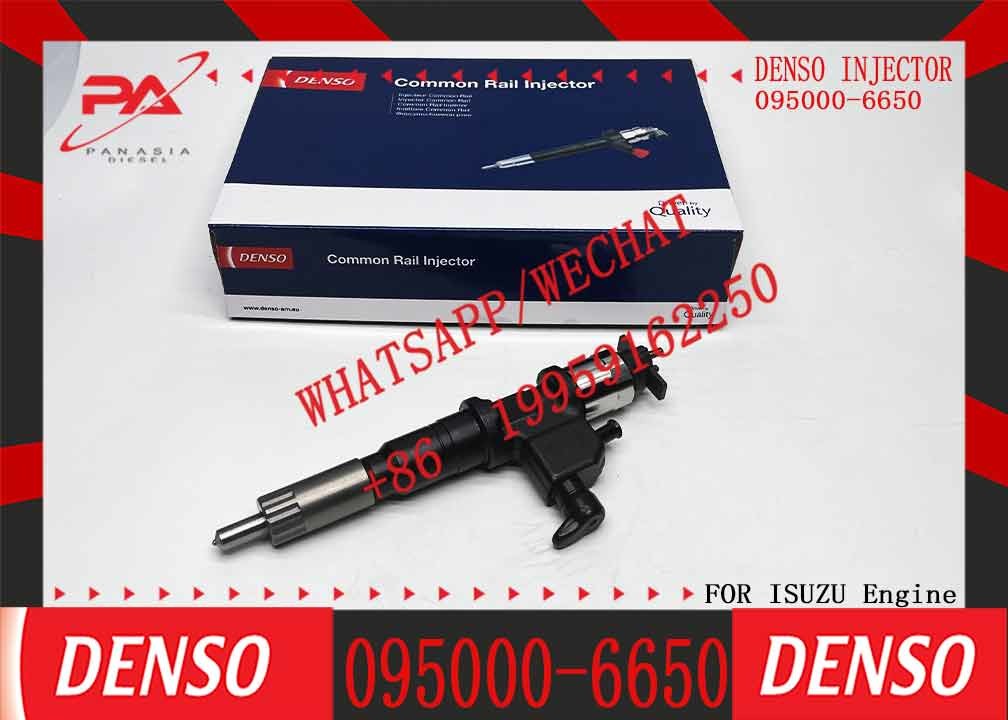 Common Rail Diesel Fuel Injector nozzle assy 095000-1560 8-98259287-0 295050-2510 095000-6650 for Hitachi 6UZ1 Excavator