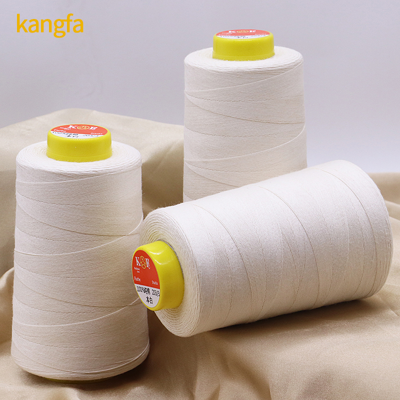 Long Staple Cotton 20S/3 Tex90 TKT30 100% Cotton Sewing Thread for Textile Projects