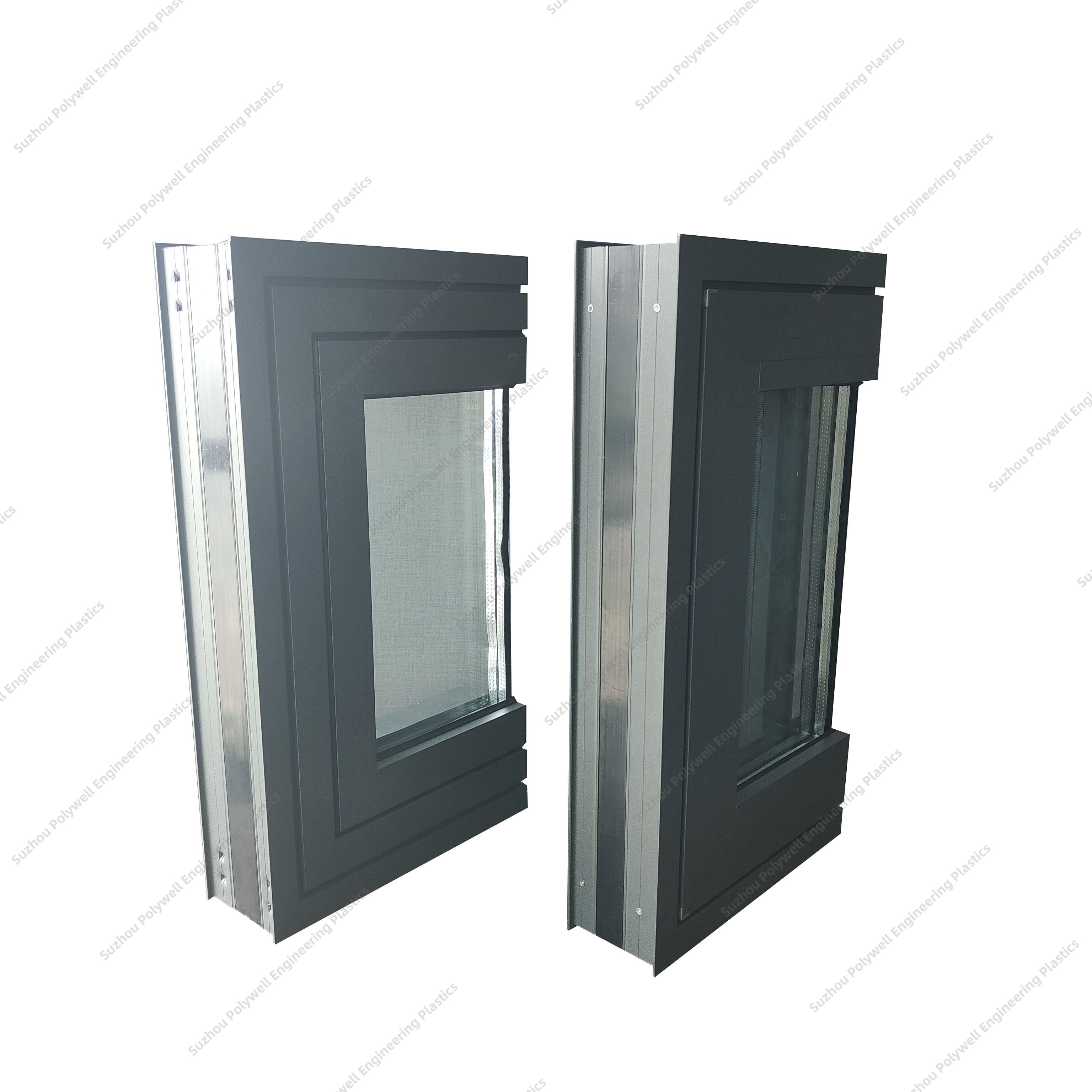 Home Casement Window With Insulated Broken Bridge Aluminum System Window & Door