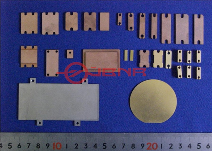 Cu/MoCu/Cu Heat Spreader For Hermetic Packages Electronics RF GaN HEMT