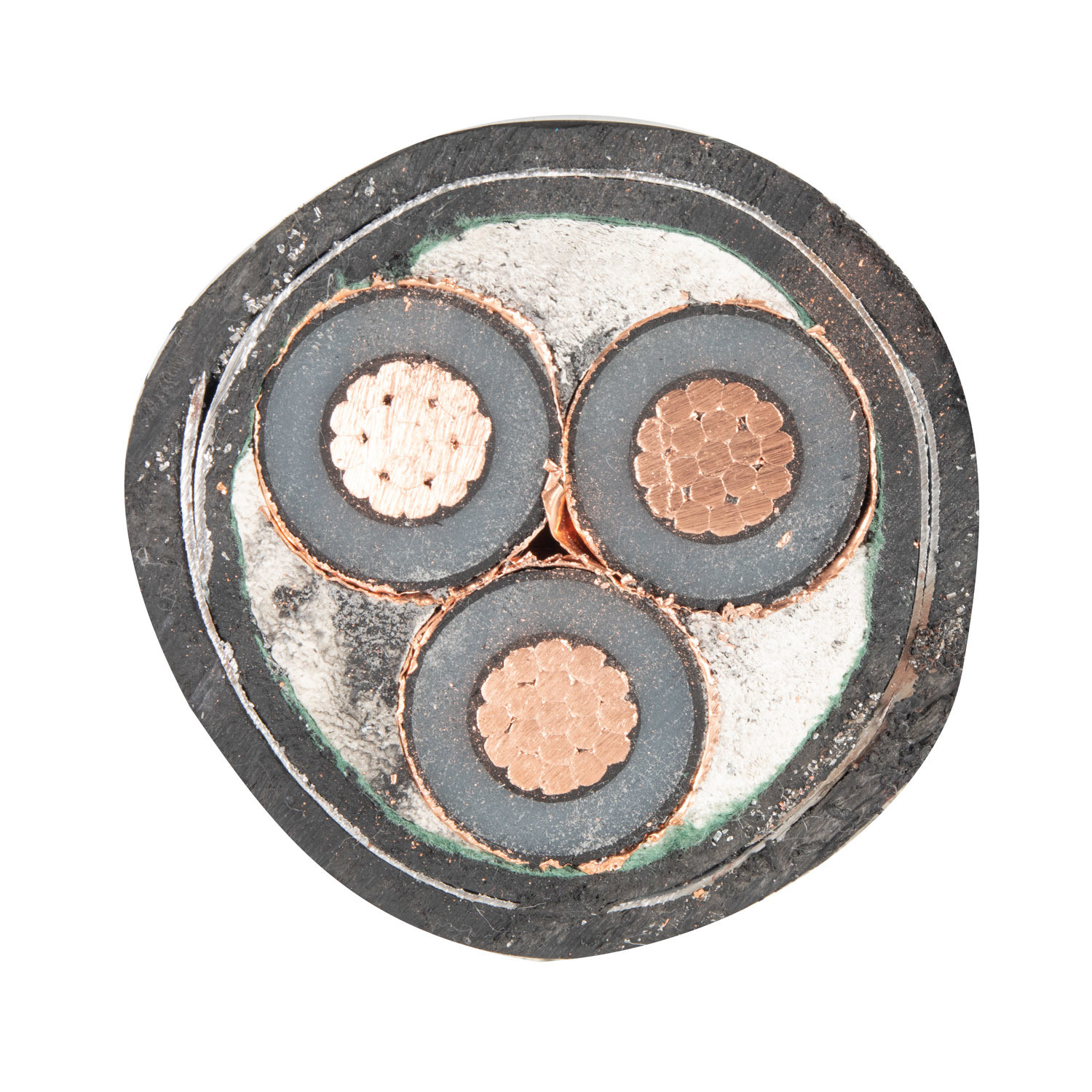 Medium Voltage Power Cable N2xsy N2xsey Yjv32 Copper Conductor XLPE Insulated Cable