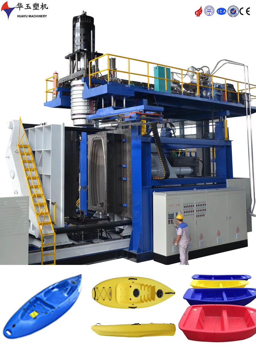 HDPE Float Blow Moulding Machine For Road Barrels