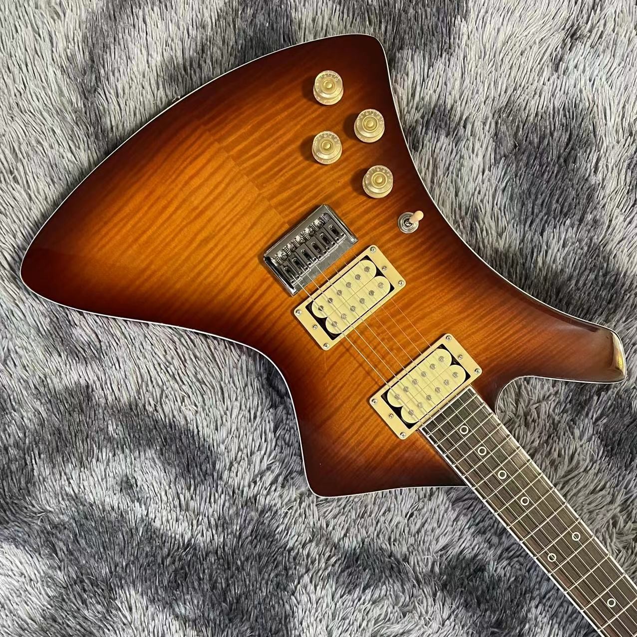 Custom Grand A20 Flamed Top Left Handed Electric Guitar