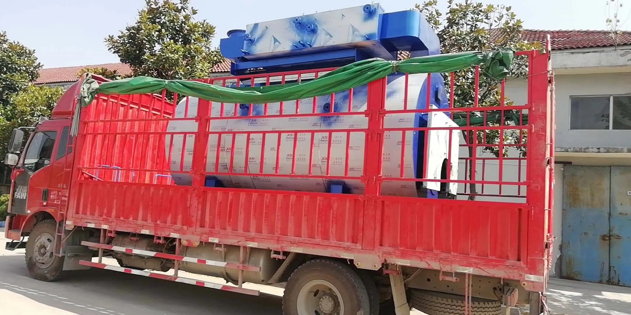 10Ton Gas Fired Boiler Efficiency Wet Back Structure Industrial Boiler Use In Milk Factory