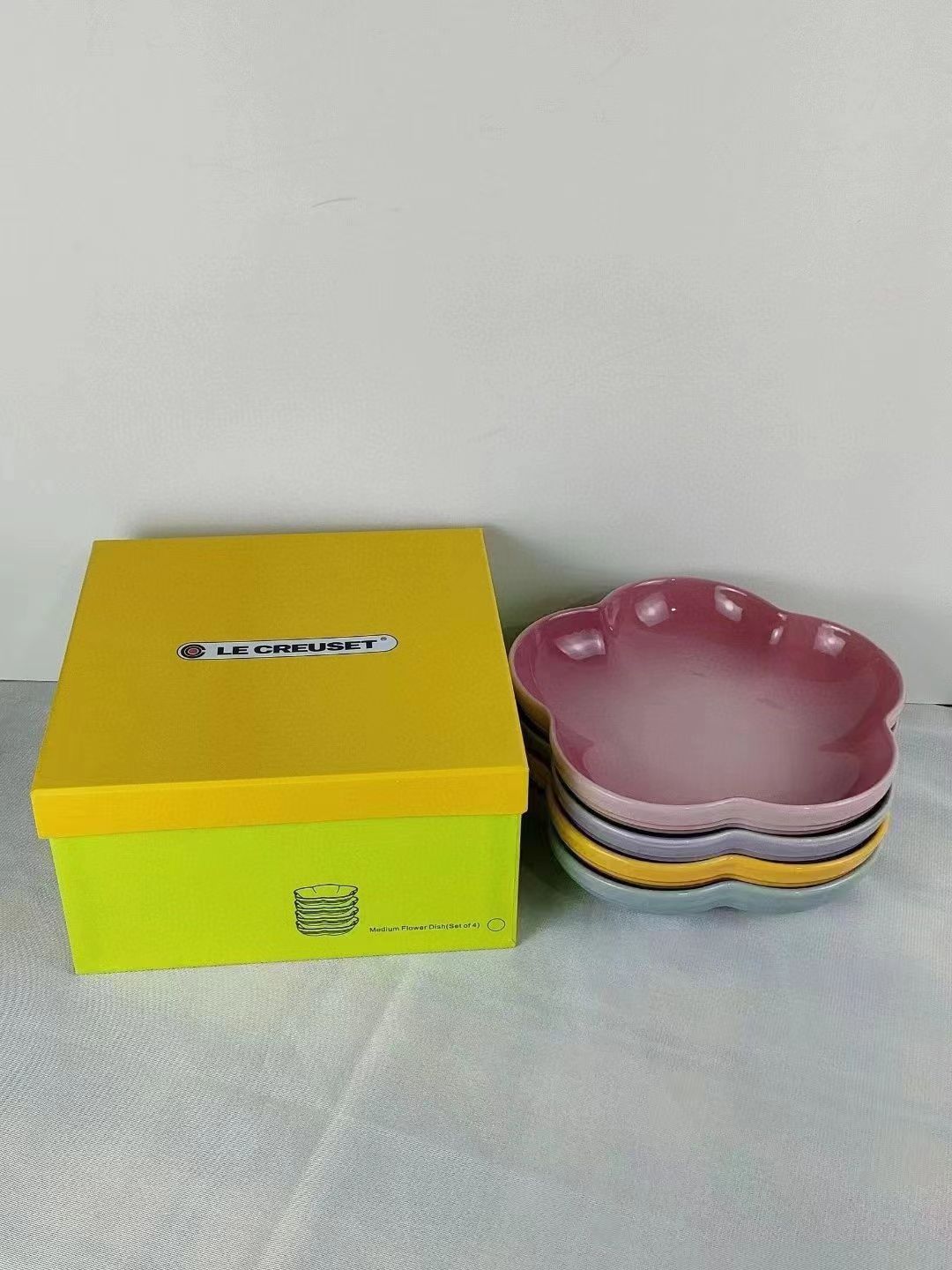 Modern Korean Style Kitchen Ceramic Bowl With Lid Spoon Multifunctional
