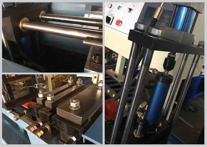 Round Pipes / Bars Automatic Pipe Cutting Machine High Control Accuracy