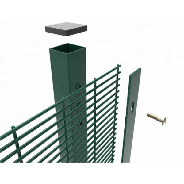 Giant Shuttle Green Wire Mesh Fence Welded 358 Security Fence 0