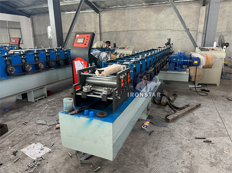 2024 Full automaticBest Seller Steel Roller Shuttering Door Guide Rail Roll Forming Machine