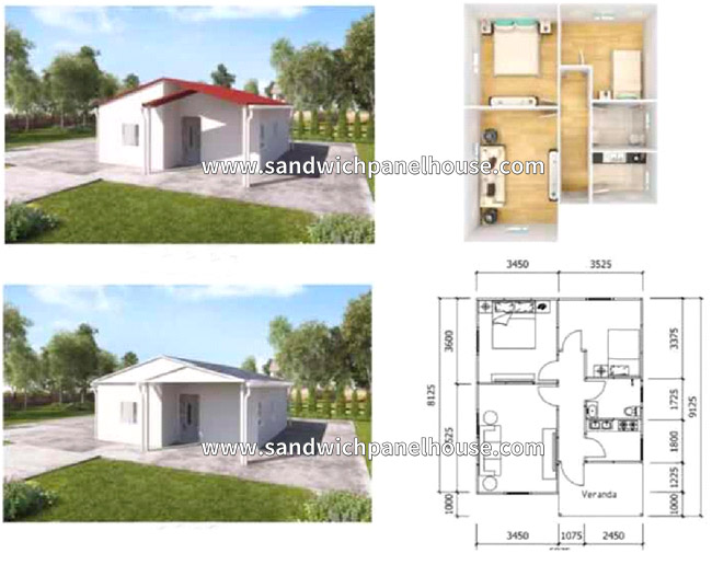 Prefabricated House Construction Fast Build Modular Prefab House
