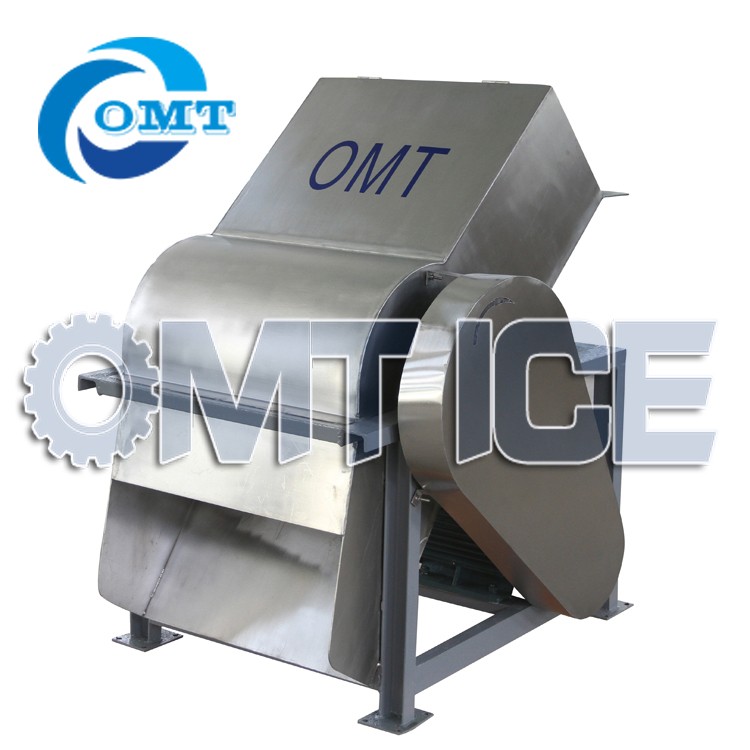 Cooling Fish Industrial Ice Crusher Machine Stainless Steel Commercial Ice Crusher