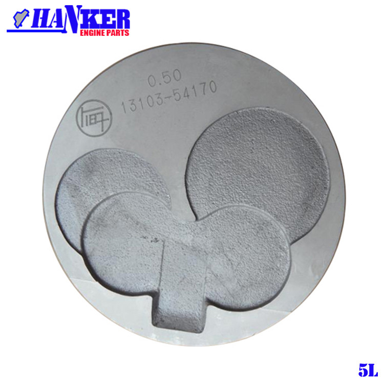 Japanese Truck Parts Diesel Engine Piston 13101-54120 For Toyota 5L Engine