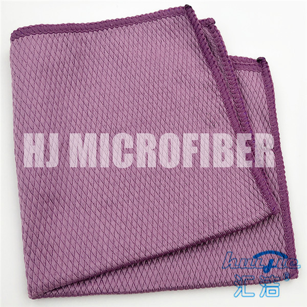 Microfiber square 80% polyamide and 20% polyester piped household knitted french towel