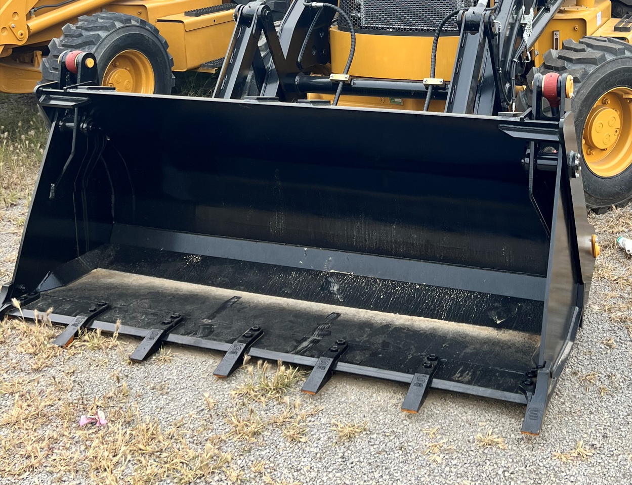 Quancheng Hydraulic Pump 4x4 Mini Tractor Excavator Backhoe Loader with Luxury ROPS Cabin